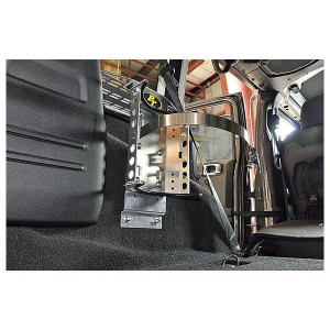PowerTank, Behind the Seat (BTS) Power Tank Bracket Mount, in Gloss Black PowerTank, Behind the Seat (BTS) Power Tank Bracket Mount, in Gloss Black