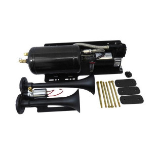 Bolt On Train Horn Kit, With Air Tank & Compressor