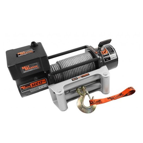 Mile Marker, SEC12 ES Electric Winch, Universal