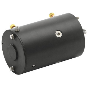 Winch Motor Assembly in Black