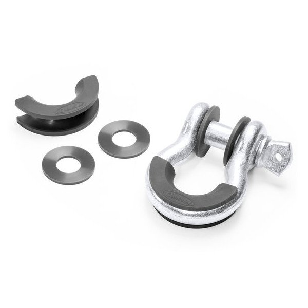 3/4" D-Ring Isolator Kits, Black