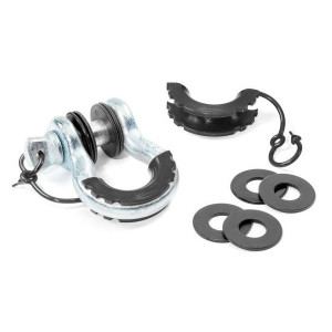 Daystar, Locking D-Ring Isolator and Washers, in Orange for 3/4" D-Ring Shackle Daystar, Locking D-Ring Isolator and Washers, in Orange for 3/4" D-Ring Shackle