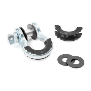 Daystar, D-ring Isolators & Washers, in Flurorescent Green for 3/4" D-Ring Shackle