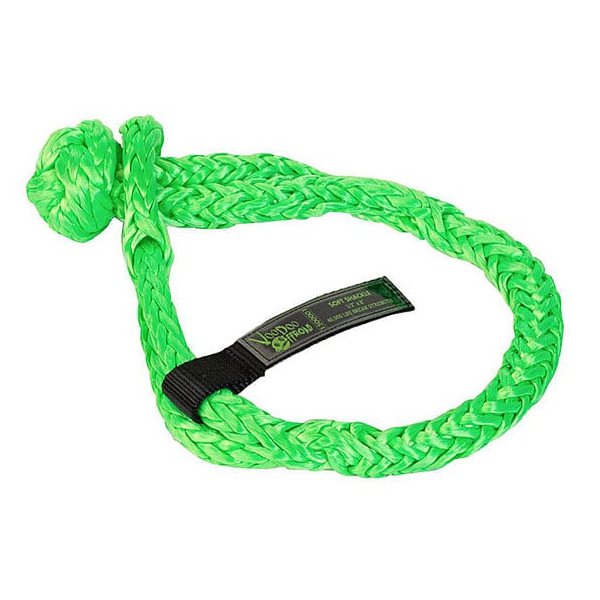 VooDoo Offroad, 2.0 Santeria Series Winch Soft Shackle - Green, in 1/2 inch x 8 inch (20,000) lbs. VooDoo Offroad, 2.0 Santeria Series Winch Soft Shackle - Green, in 1/2 inch x 8 inch (20,000) lbs.