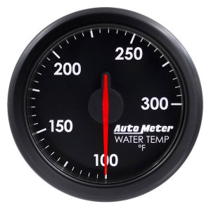2-1/16" Water Temperature Gauge with AirDrive (100-300&deg; F), Black