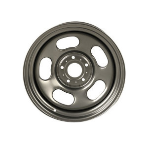 17x9 Trail Runner Classic Steel Wheel in Gunmetal
