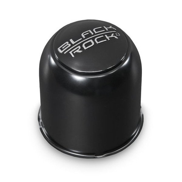 Black Rock, Closed Center Cap, for 5x5.5 Bolt Pattern Wheels