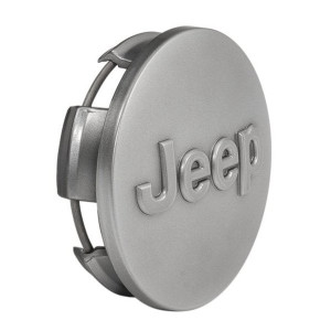 Mopar, Center Cap in Mineral Gray, for 13-23 Jeep Wrangler JK, JL & Gladiator JT; 12-20 Grand Cherokee WK and 18-20 Cherokee KL