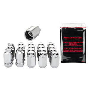 McGard, Wheel Install Kit, 20 Piece Hex Drive in Chrome Finish for Jeep CJ & Wrangler