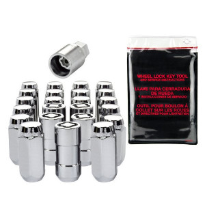 McGard, Wheel Install Kit, 23 Piece Hex Drive in Chrome Finish for 18-23 Jeep Wrangler JL & Gladiator JT