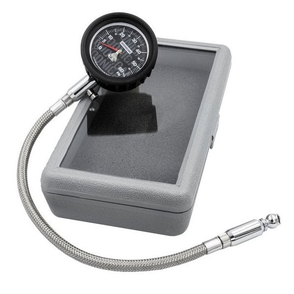 Auto Meter, Hoonigan Analog Tire Pressure Gauge 0-60 PSI, Universal Auto Meter, Hoonigan Analog Tire Pressure Gauge 0-60 PSI, Universal