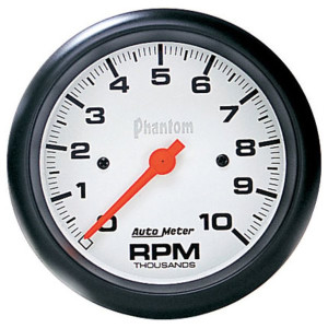 Auto Meter, Phantom Series 3 3/8" Electronic Tachometer, Universal