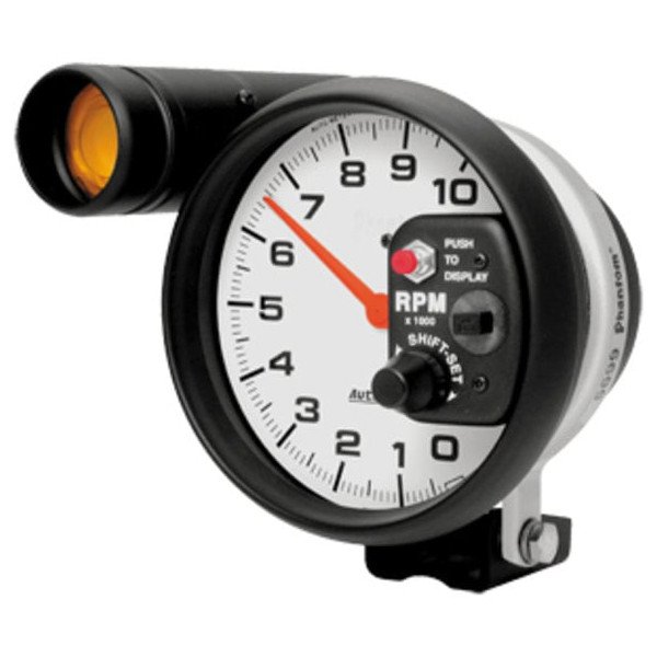 Auto Meter, 5" Shift Lite Tachometer, Universal Auto Meter, 5" Shift Lite Tachometer, Universal