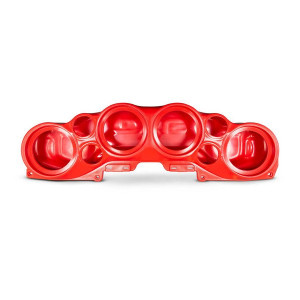 DS18, Overhead Bar System, in Red for 18-23 Jeep Wrangler JL & Gladiator JT