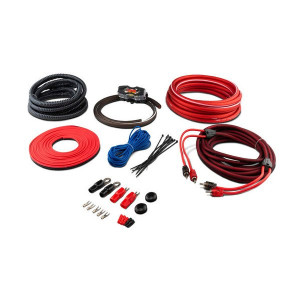 DS18, OFC Copper Wiring Kit, Ultra Flex for Car Amplifiers