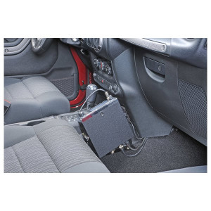 Quadratec, Quick Disconnect CB Radio Mount, for 11-18 Jeep Wrangler JK with Full Size CB Radios