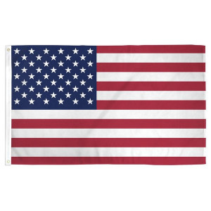 Rox Offroad, 3x5' USA Flag, Blue Stripe Flag Rox Offroad, 3x5' USA Flag, Blue Stripe Flag