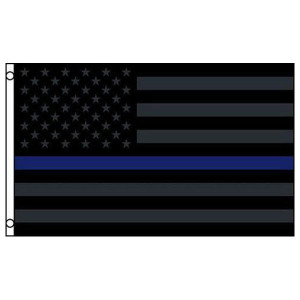 Rox Offroad, 3x5' USA Flag, Black Flag with Blue Stripe Rox Offroad, 3x5' USA Flag, Black Flag with Blue Stripe