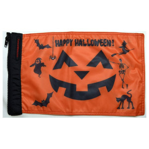 Forever Wave, 12" x 18" Holiday Flags, Happy Halloween Flag