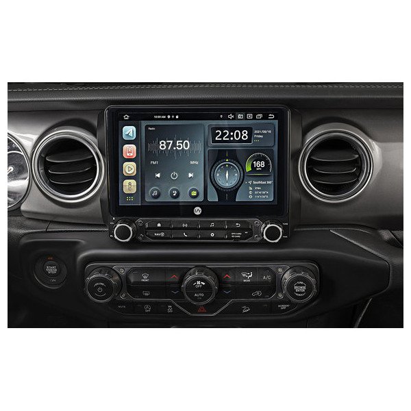 Insane Audio, JL4001 Multimedia Head Unit with Navigation, for 18-23 Jeep Wrangler JL & Gladiator JT