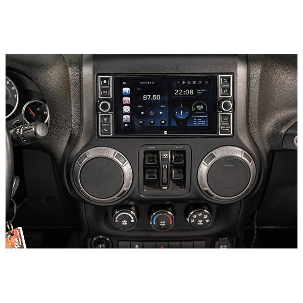Insane Audio, JK4001 Multimedia Head Unit with Navigation, for 07-18 Jeep Wrangler JK Insane Audio, JK4001 Multimedia Head Unit with Navigation, for 07-18 Jeep Wrangler JK