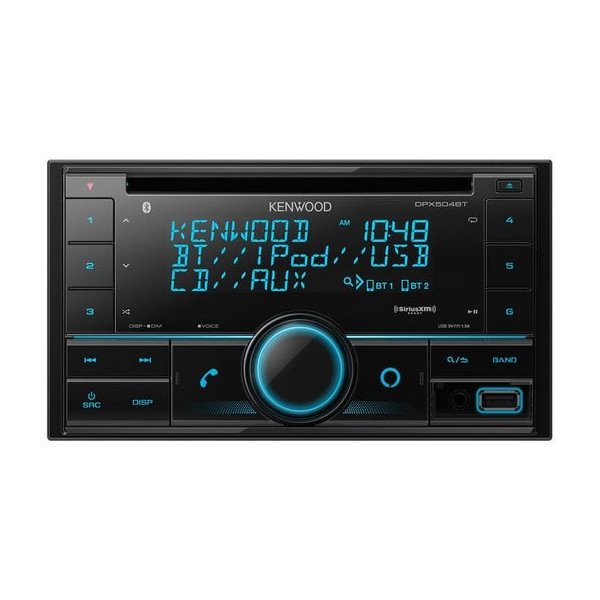 DPX-504BT CD Receiver, Without Installation Kit
