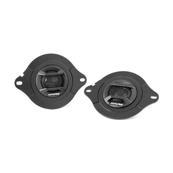 Alpine, 1" Component Tweeters, for 07-23 Jeep Wrangler JK, JL, & Gladiator JT