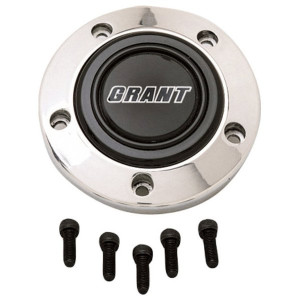 Grant Products, Polished Signature Horn Button & Trim Ring, Universal Grant Products, Polished Signature Horn Button & Trim Ring, Universal