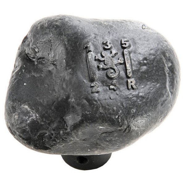 RockNob, Timpanogos 5 Speed Gearshift Knob with Lizard Logo, for 82-04 Jeep Vehicles with Manual Transmissions