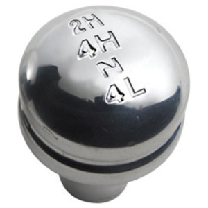 Rampage Products, Billet Transfer Case Knob, for 87-95 Jeep Wrangler YJ