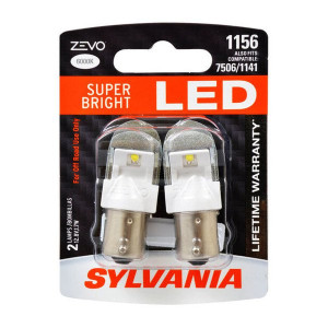 #1156 White Zevo LED Mini 2 Pack