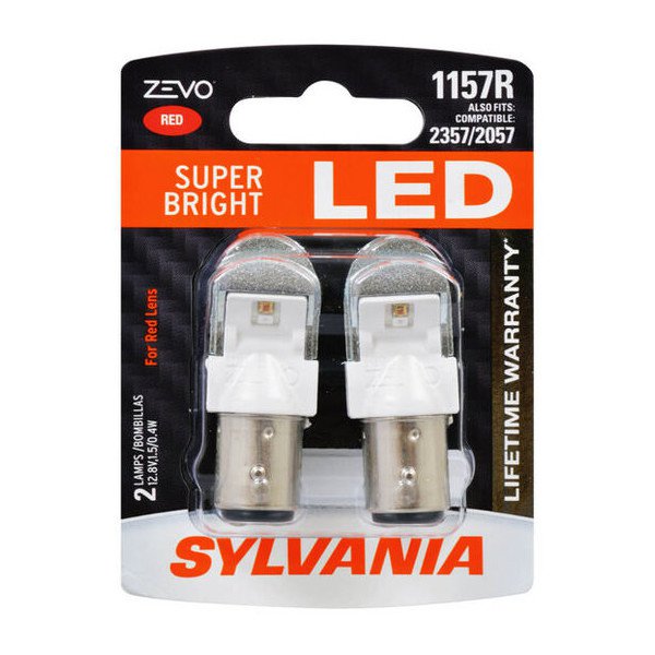#1157R Red Zevo LED Mini 2 Pack