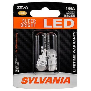 Sylvania, #194A Amber Zevo LED Mini 2 Pack, Universal Sylvania, #194A Amber Zevo LED Mini 2 Pack, Universal