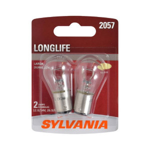Sylvania, #2057 Long Life Mini Bulb 2 Pack, Universal Sylvania, #2057 Long Life Mini Bulb 2 Pack, Universal
