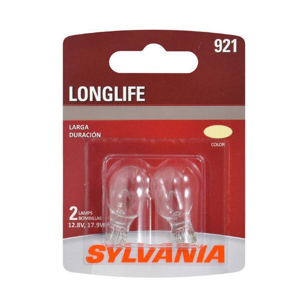 Sylvania, #921 Long Life Mini Bulb 2 Pack, Universal