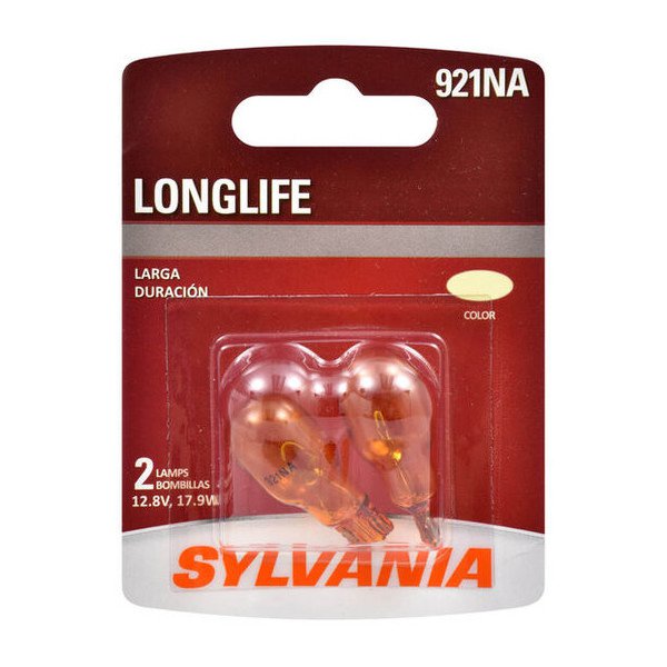 Sylvania, #921NA Long Life Mini Bulb 2 Pack, Universal