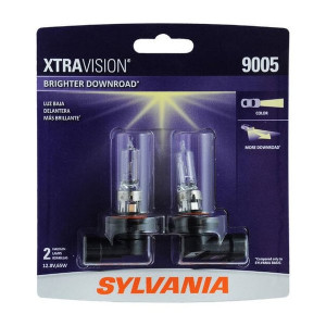 Sylvania, #9005 XtraVision Halogen Headlight Bulb 2 Pack, Universal Sylvania, #9005 XtraVision Halogen Headlight Bulb 2 Pack, Universal