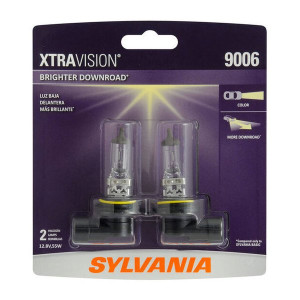 Sylvania, #9006 XtraVision Halogen Headlight Bulb 2 Pack, Universal