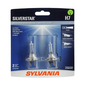 Sylvania, #H7 SilverStar Ultra Halogen Headlight Bulb 2 Pack, Universal Sylvania, #H7 SilverStar Ultra Halogen Headlight Bulb 2 Pack, Universal