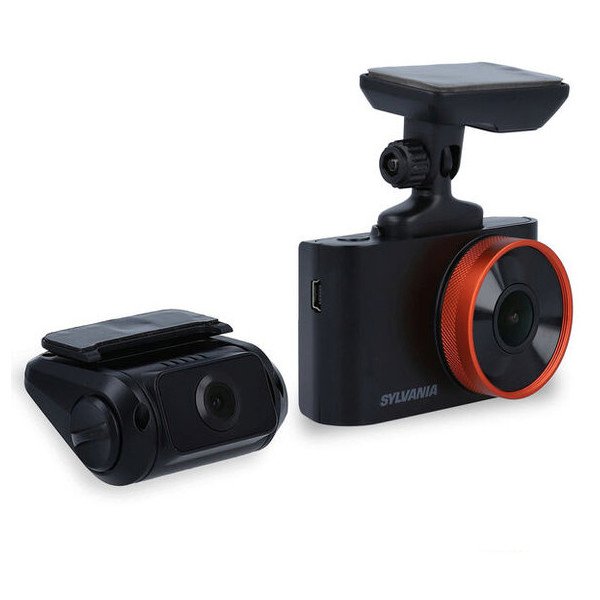 Sylvania, Roadsight Dash Camera Pro and Rear Bundle, Universal Sylvania, Roadsight Dash Camera Pro and Rear Bundle, Universal