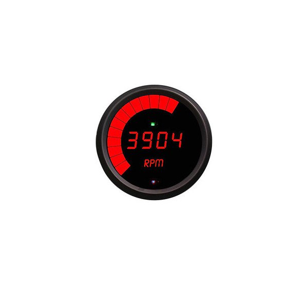 Intellitronix, 3 3/8" Multi-Function LED Digital Programmable Tachometer, in Red Intellitronix, 3 3/8" Multi-Function LED Digital Programmable Tachometer, in Red