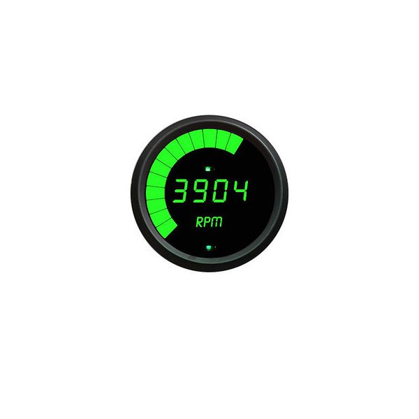 Intellitronix, 3 3/8" Multi-Function LED Digital Programmable Tachometer, in Green Intellitronix, 3 3/8" Multi-Function LED Digital Programmable Tachometer, in Green