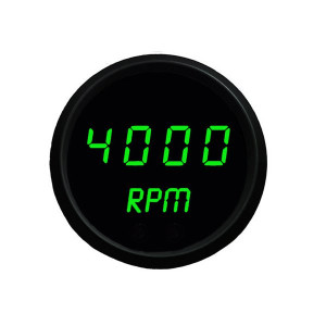 Intellitronix, 2 1/16" Mini Programmable Digital Tachometer, in Green Intellitronix, 2 1/16" Mini Programmable Digital Tachometer, in Green