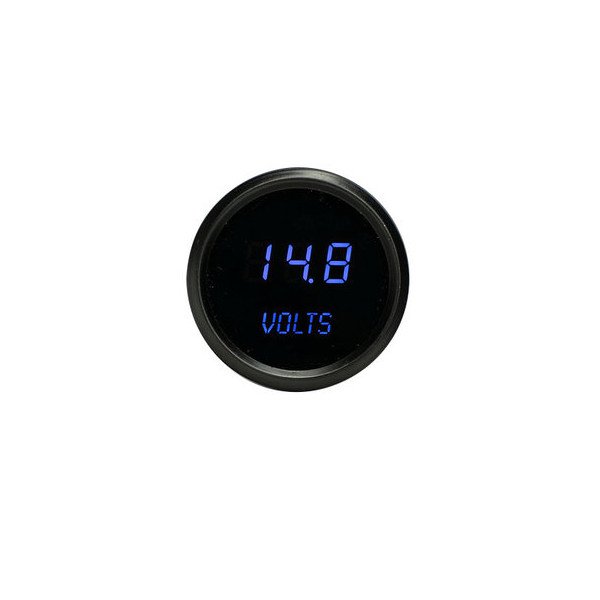 Intellitronix, 2 1/16" Voltmeter, in Blue Intellitronix, 2 1/16" Voltmeter, in Blue