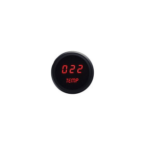 Intellitronix, 2 1/16" Water Temperature LED Digital Gauge, in Red Intellitronix, 2 1/16" Water Temperature LED Digital Gauge, in Red