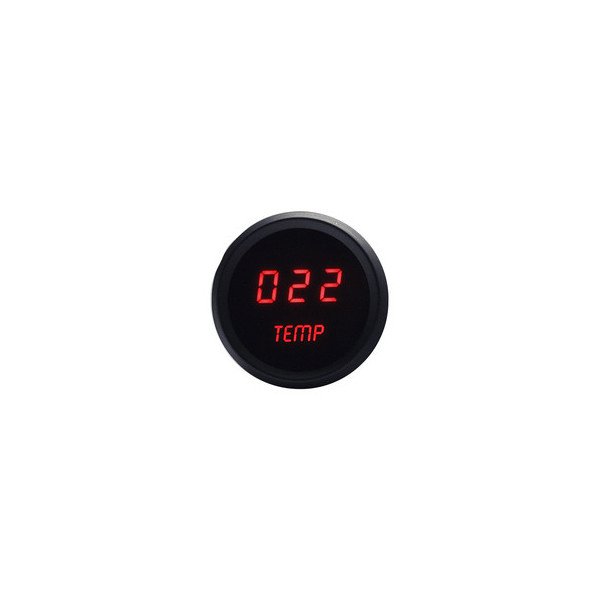 Intellitronix, 2 1/16" Water Temperature LED Digital Gauge, in Red Intellitronix, 2 1/16" Water Temperature LED Digital Gauge, in Red