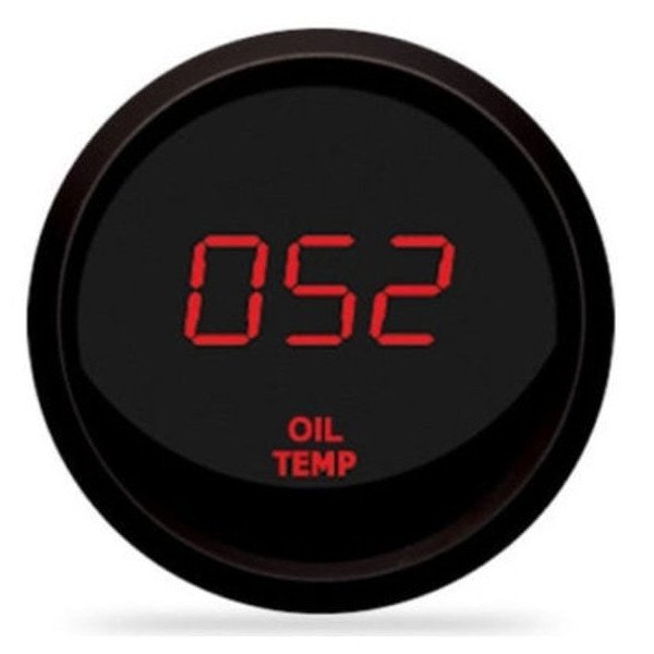 Intellitronix, 2 1/16" Oil Temperature LED Digital Gauge, in Blue Intellitronix, 2 1/16" Oil Temperature LED Digital Gauge, in Blue