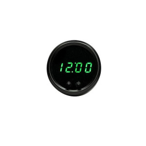 Intellitronix, 2 1/16" Digital LED Clock, in Green Intellitronix, 2 1/16" Digital LED Clock, in Green