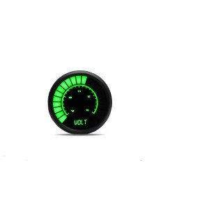 Intellitronix, Voltmeter Analog LED Bargraph Gauge, in Green
