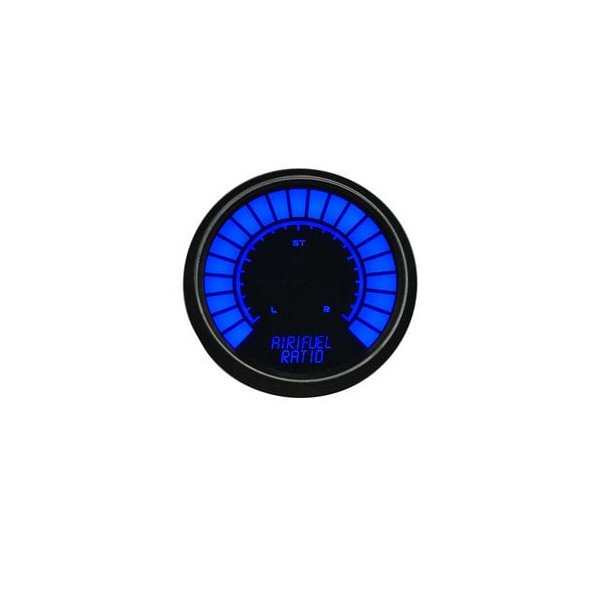 Intellitronix, 2 1/16" Air/Fuel Ratio LED Digital Bargraph Gauge, in Blue